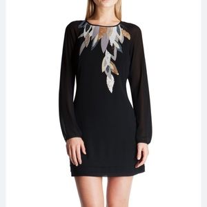 pink glitter dress long Ted Baker Sequin Dress 1 – The Wardrobe